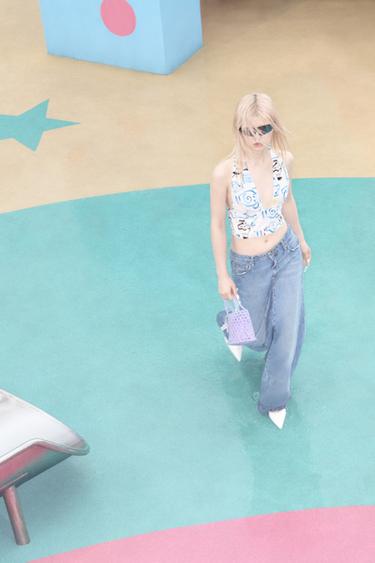 ZW COLLECTION 牛仔裙 - 藍色 by Zara