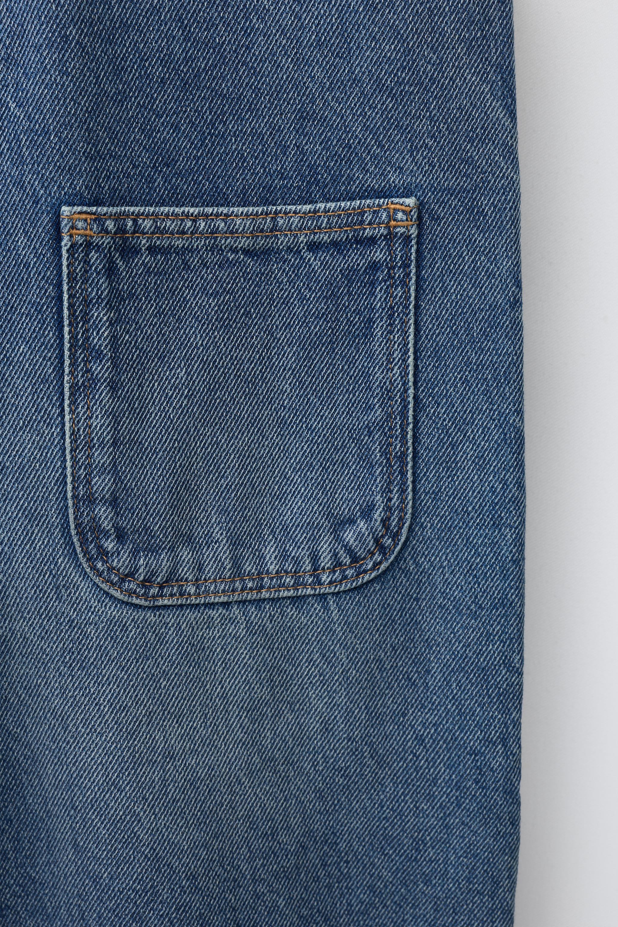 LONG DENIM OVERALLS