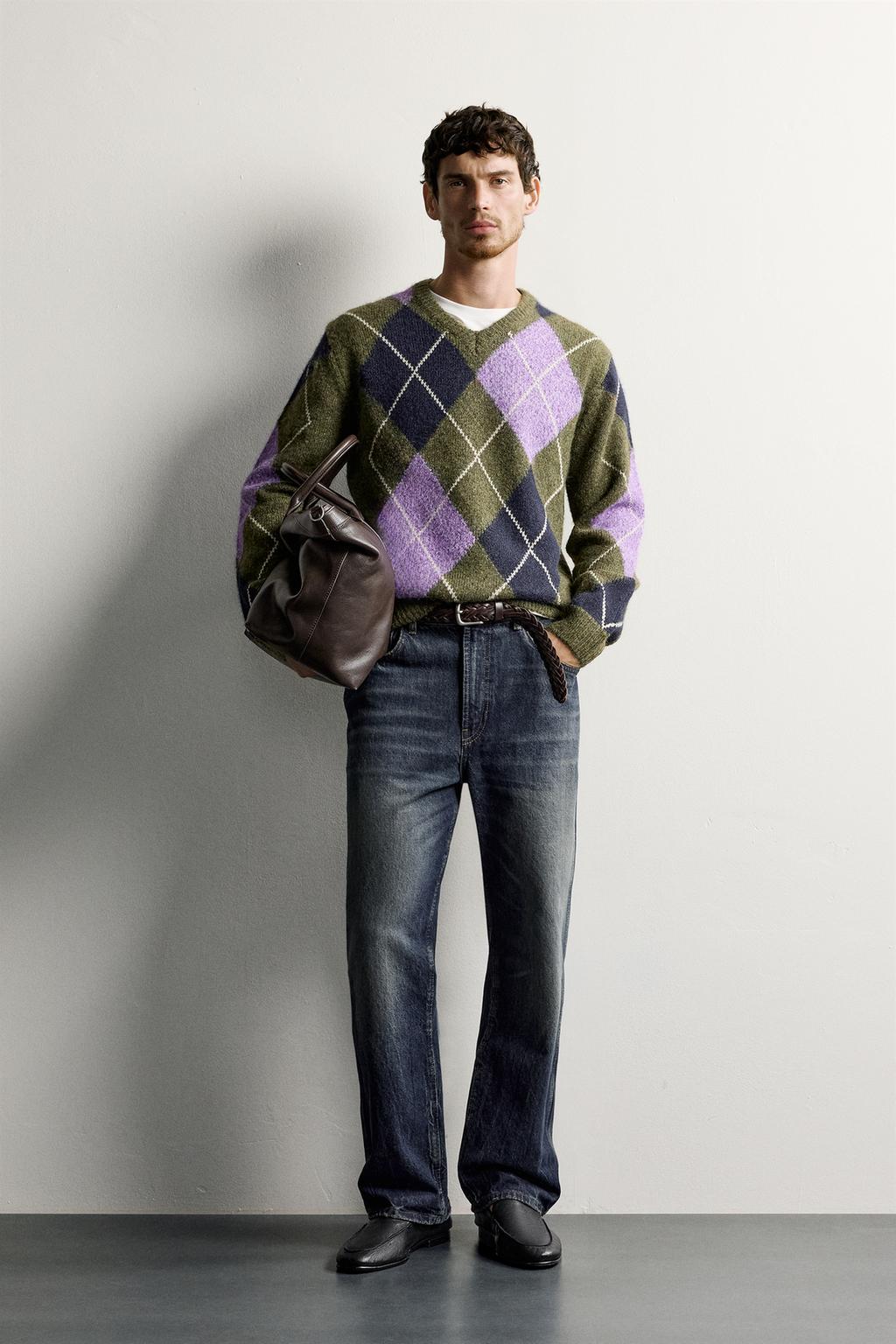GEOMETRIC JACQUARD JUMPER
