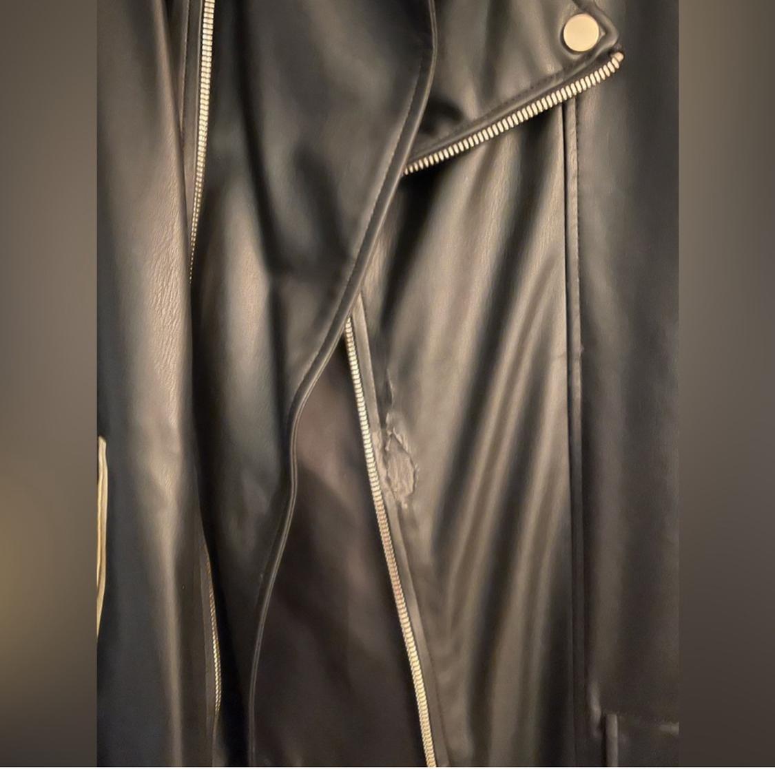 FAUX LEATHER JACKET  CRASH - Image 3