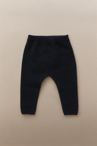 CASHMERE BABY LEGGINGS - Navy blue by Zara - Image 4
