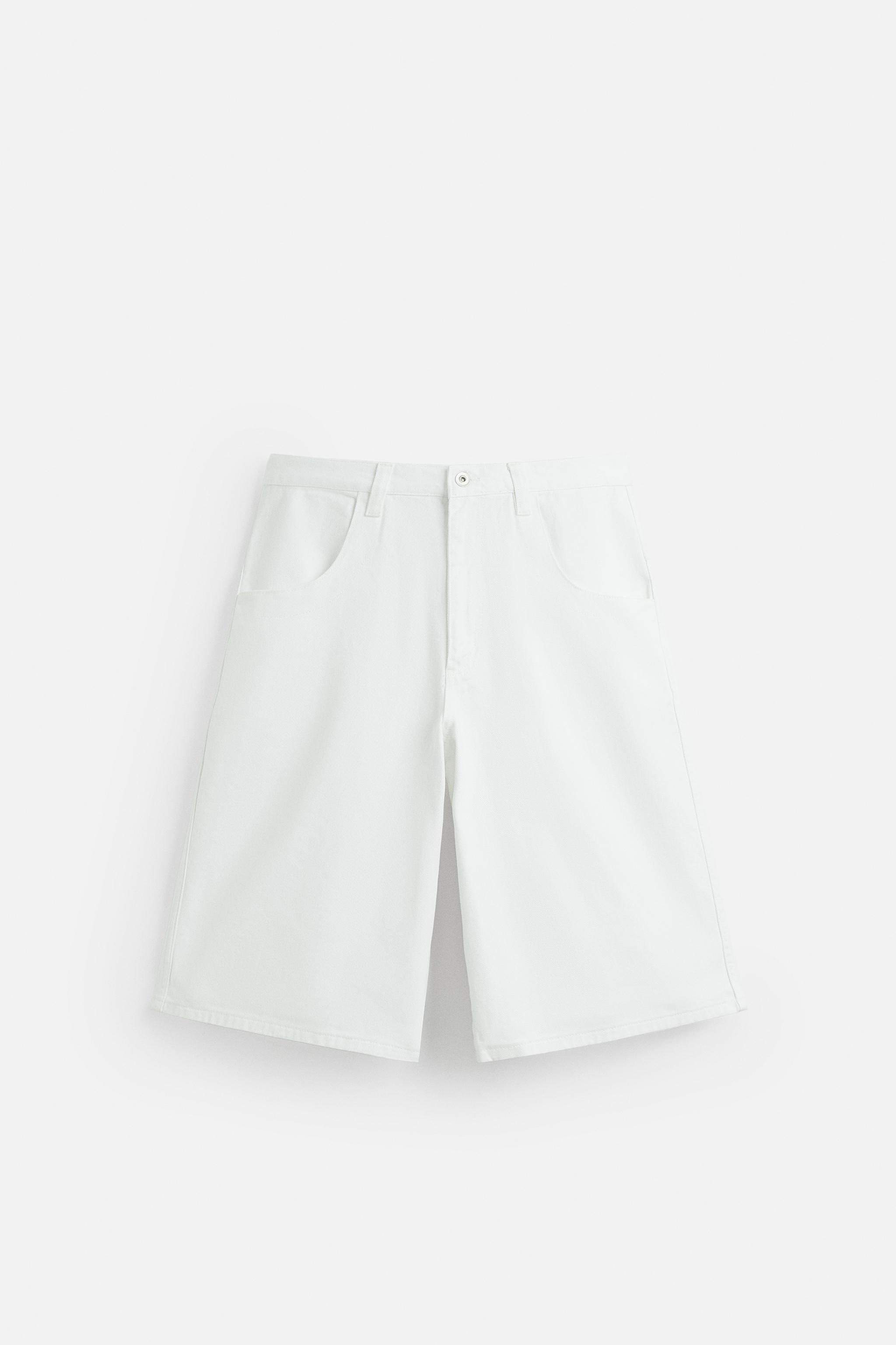 ★MAINBOOTH★(W)University Oversized Shorts(WHITE)★正規品 P - 222 (white) mesh short — PROJECT 222 Project 222