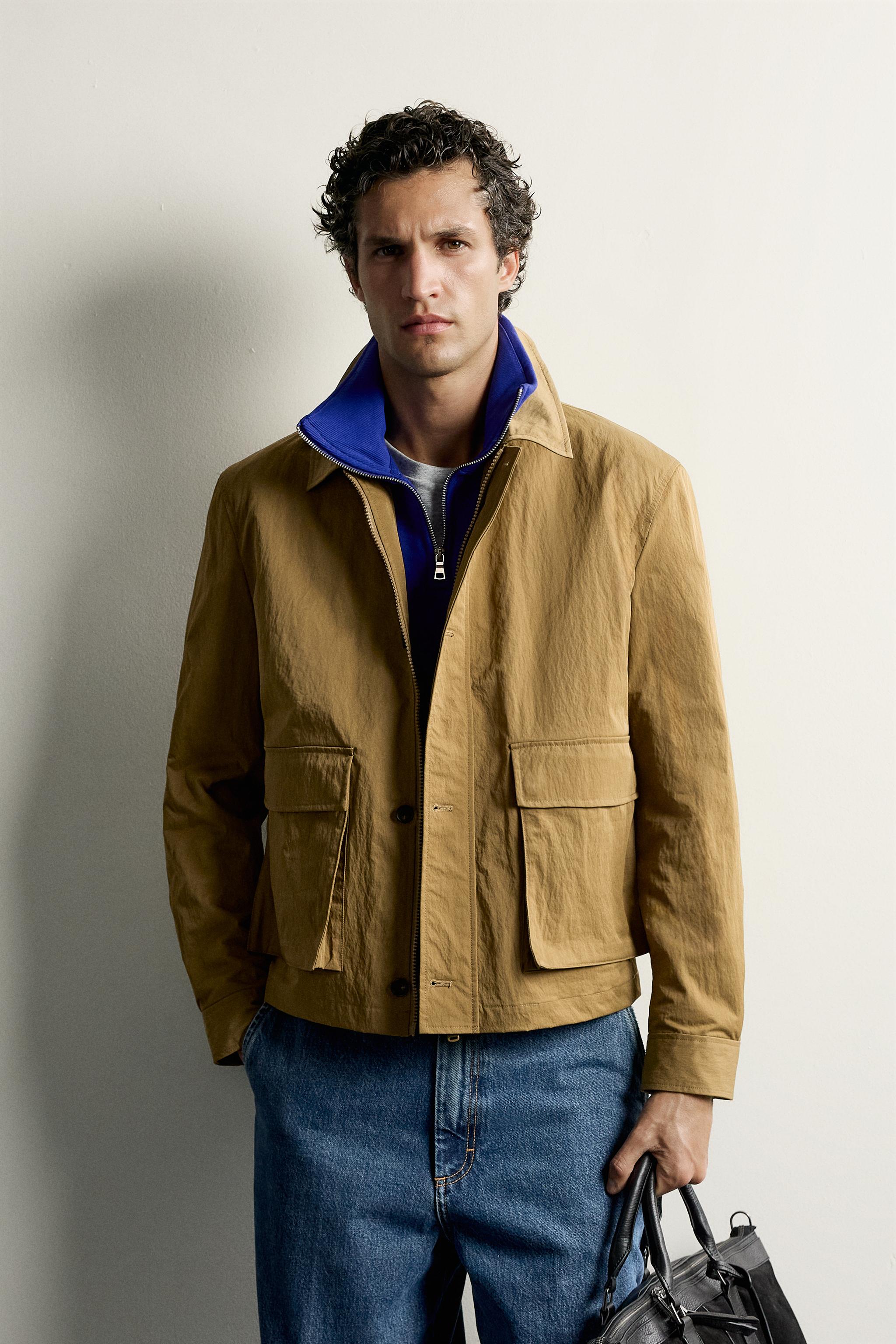 CROPPED-FIT TECHNICAL JACKET