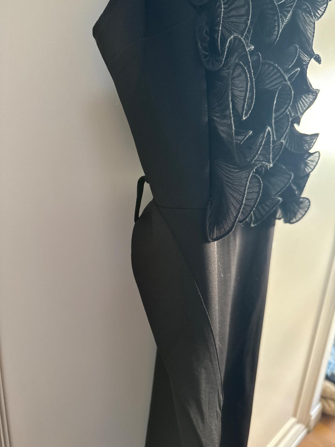 RUFFLED JUMPSUIT WITH BELT - Image 3