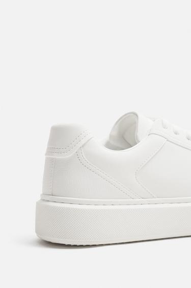 TENNIS UNIES ÉPAISSES - Blanc de Zara - Image 2