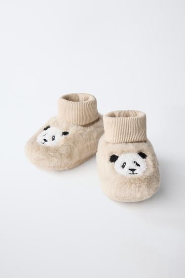 CHAUSSONS PANDA - Blanc écru de Zara - Image 2
