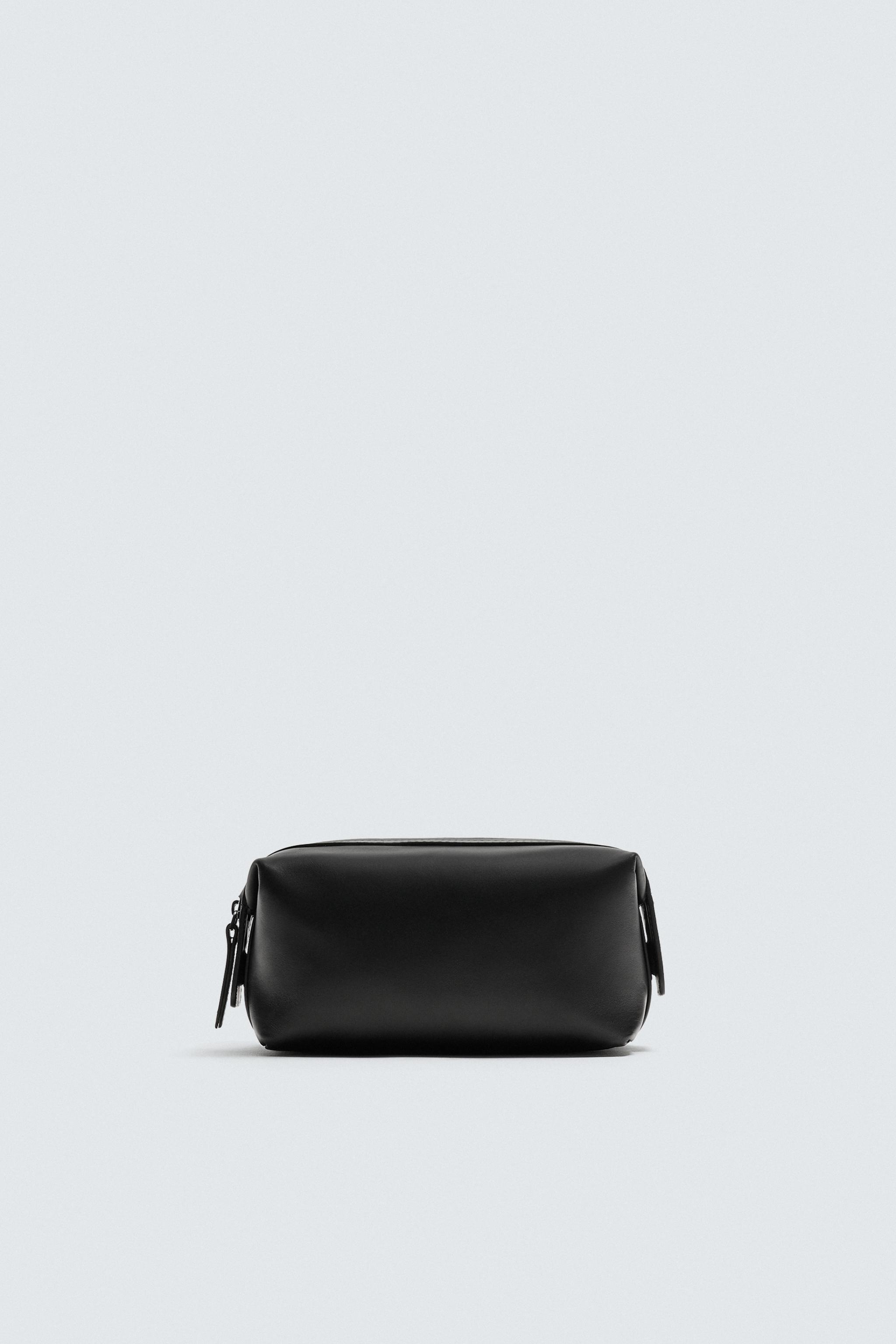 【ZARA】ナイロントラベルポーチ プレーントラベルポーチ - ブラウン | ZARA Japan / 日本