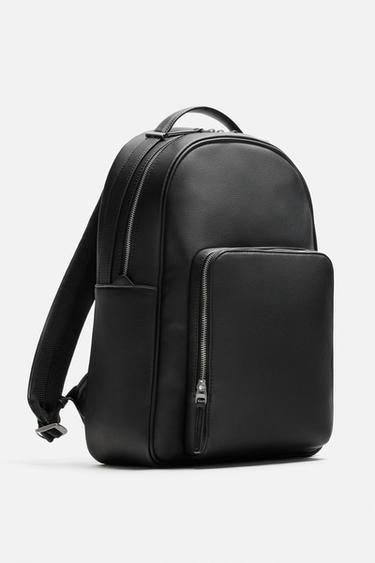 TEXTURE BACKPACK - Black by Zara - Image 3