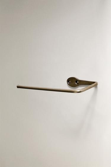 PORTA-ROLOS DE BANHEIRO DE METAL - Prata da Zara - Imagem 0