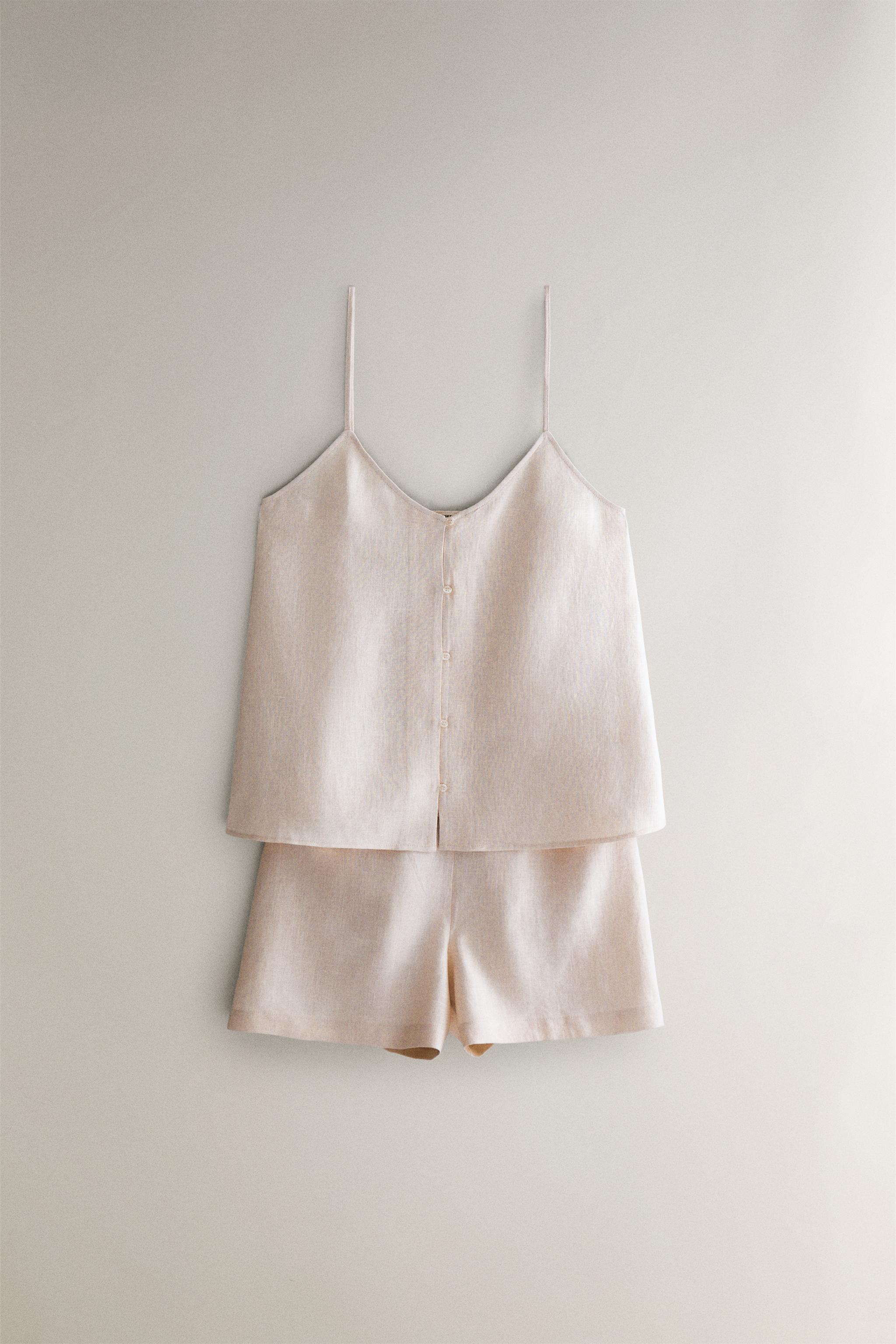 LINEN SHORTS
