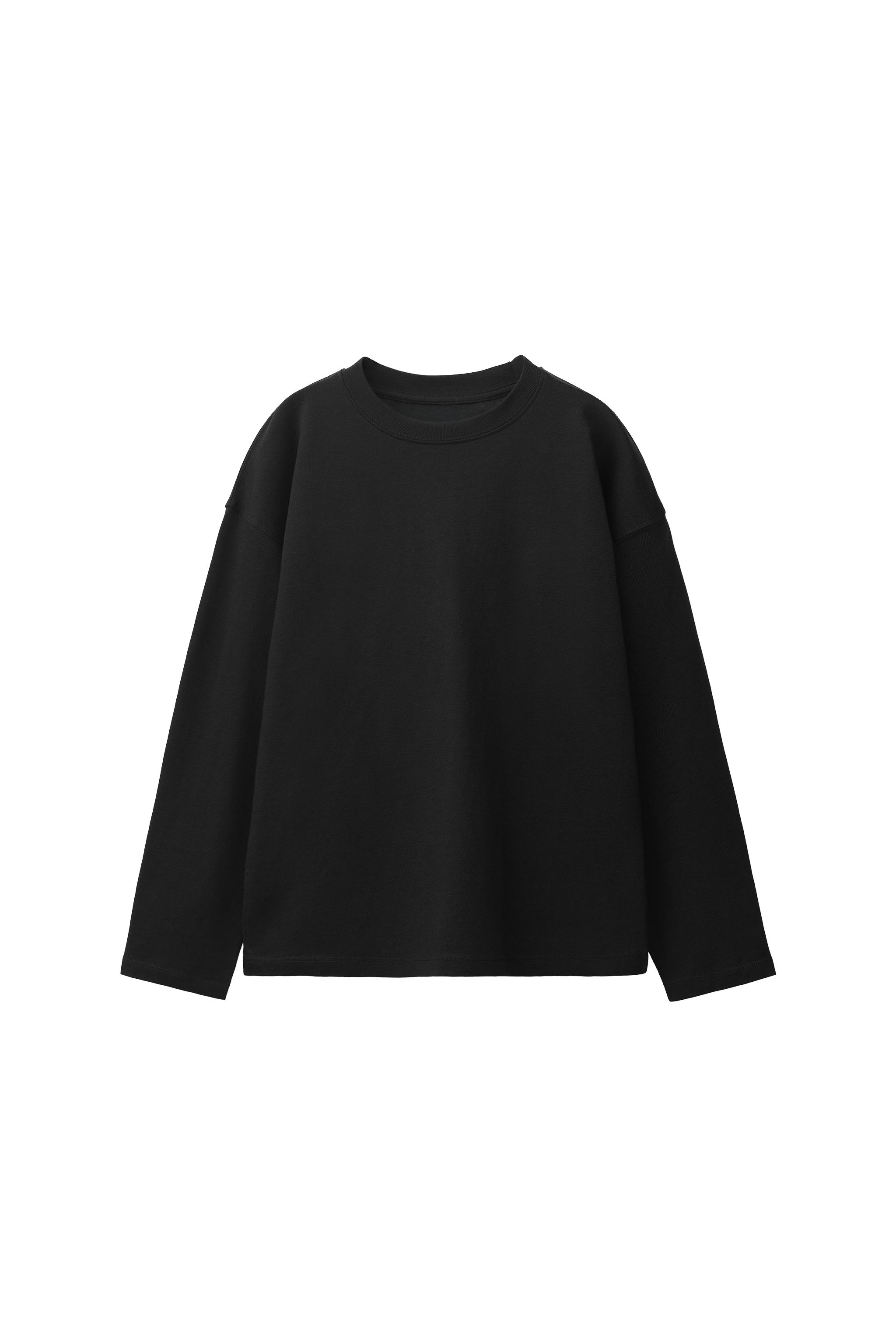 PLAIN T-SHIRT - Black | ZARA Canada