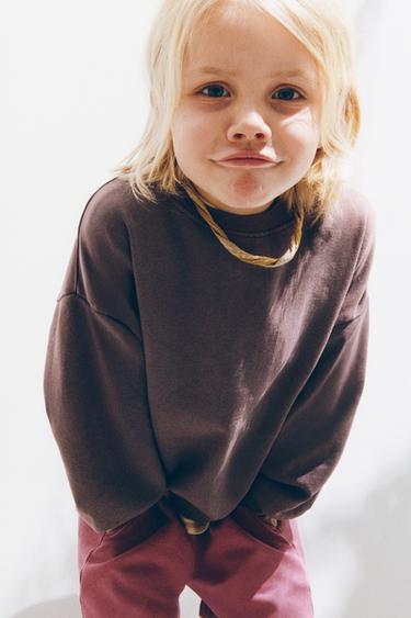 SUDADERA BÁSICA -  de Zara