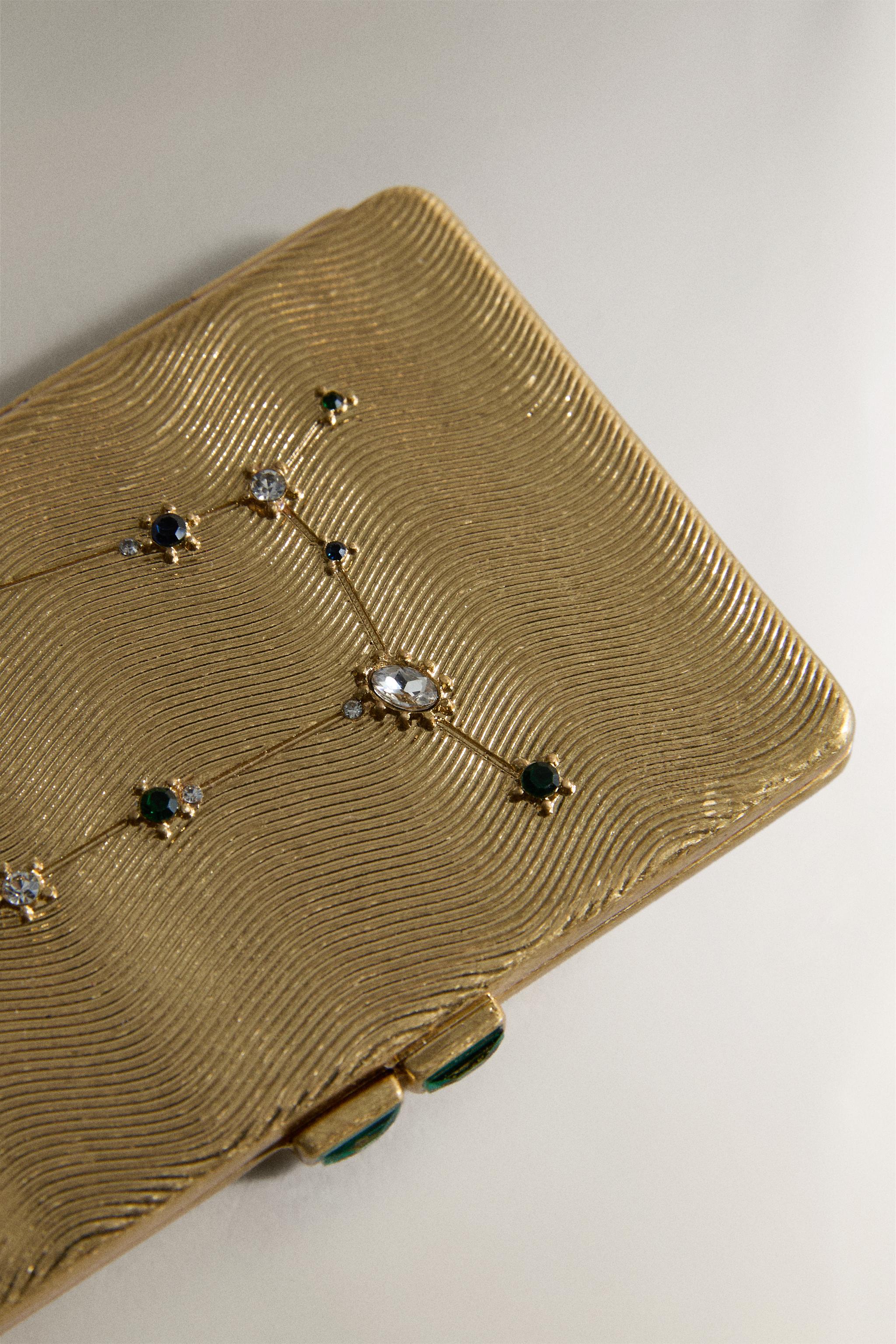 SMALL GEMINI MIRROR | MARISA BERENSON — Golden