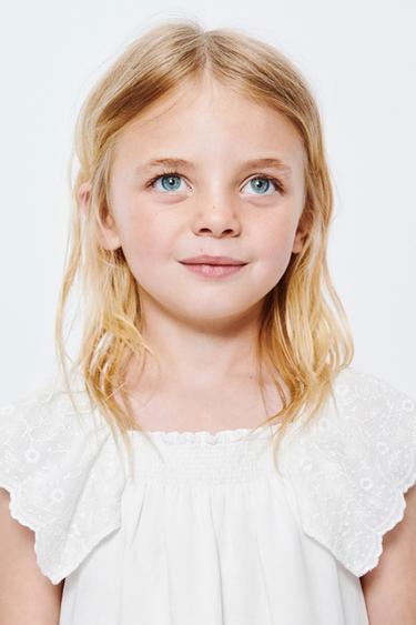 EMBROIDERED DRESS - White by Zara