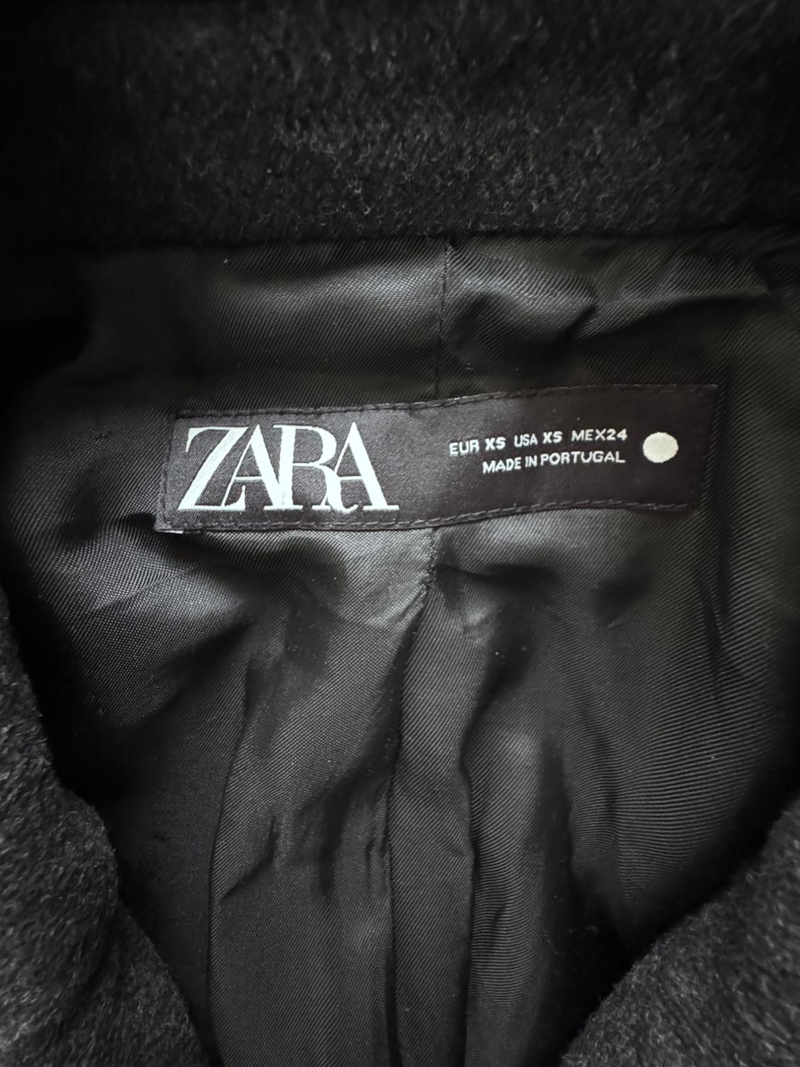 ZW COLLECTION OVERSIZE WOOL BLEND COAT - Image 3
