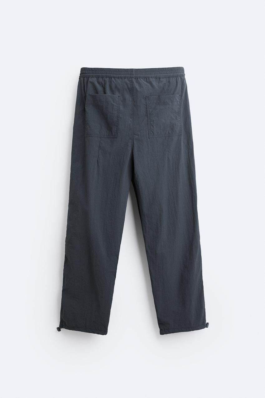 TECHNICAL CARGO TROUSERS - Navy blue