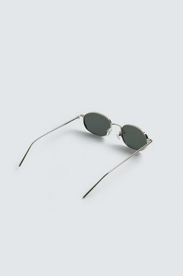 OVAL SUNGLASSES - Silver by Zara - Image 5