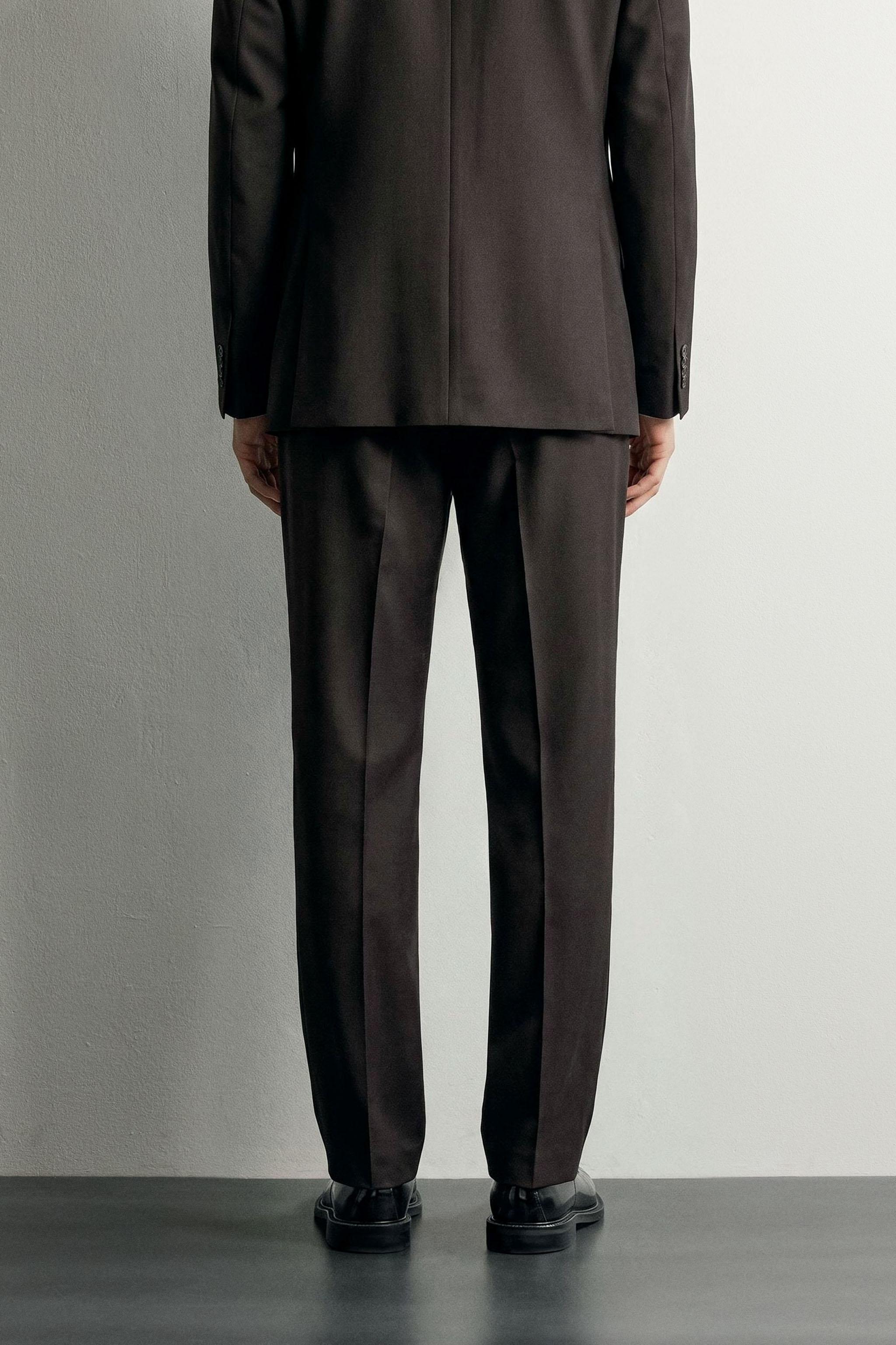 PANTALON DE COSTUME AVEC LAINE