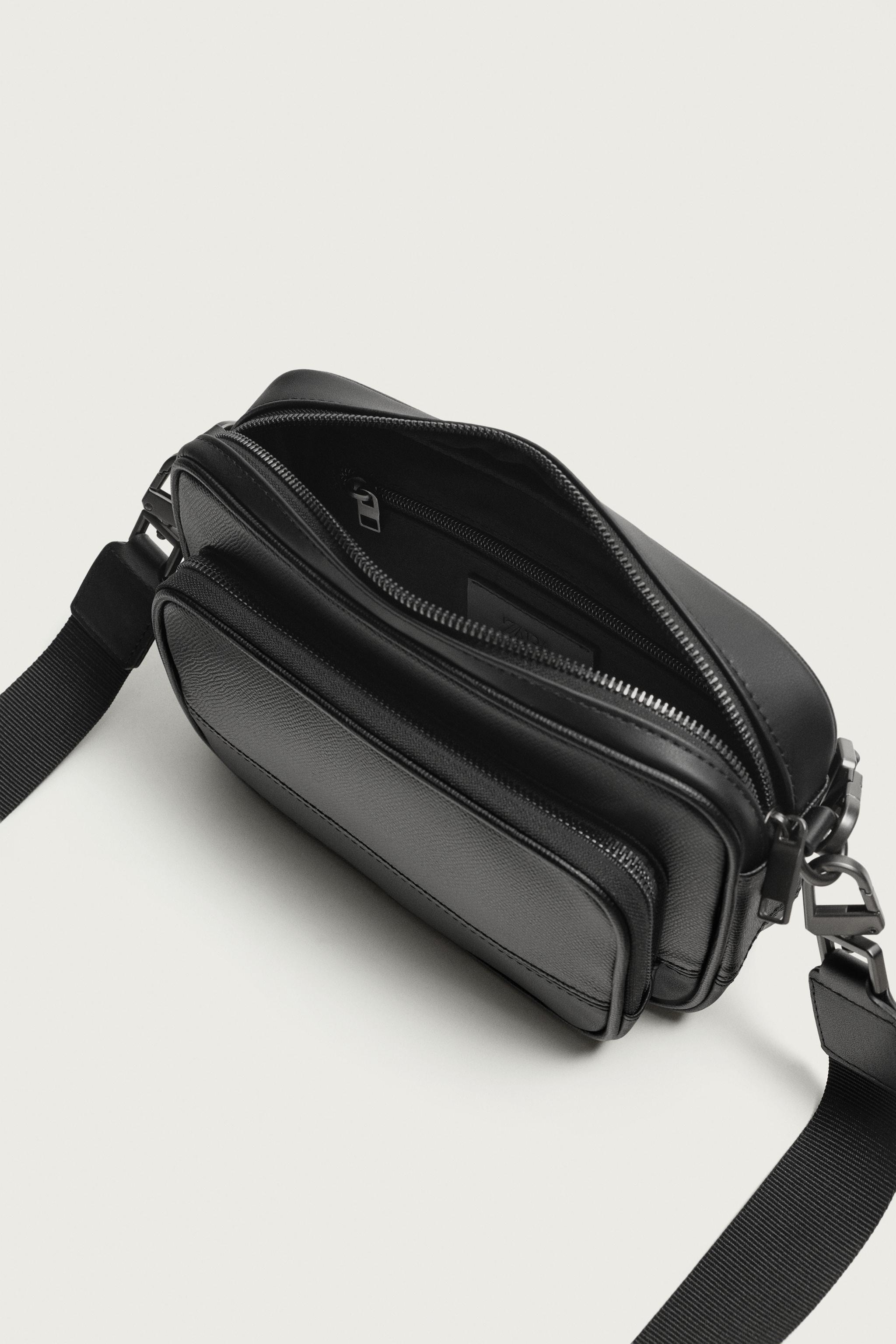 TEXTURED CROSSBODY BAG