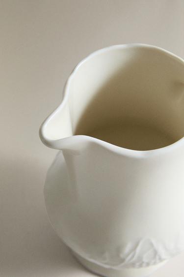 GRAPE PORCELAIN MILK JUG - Cream by Zara - Image 2