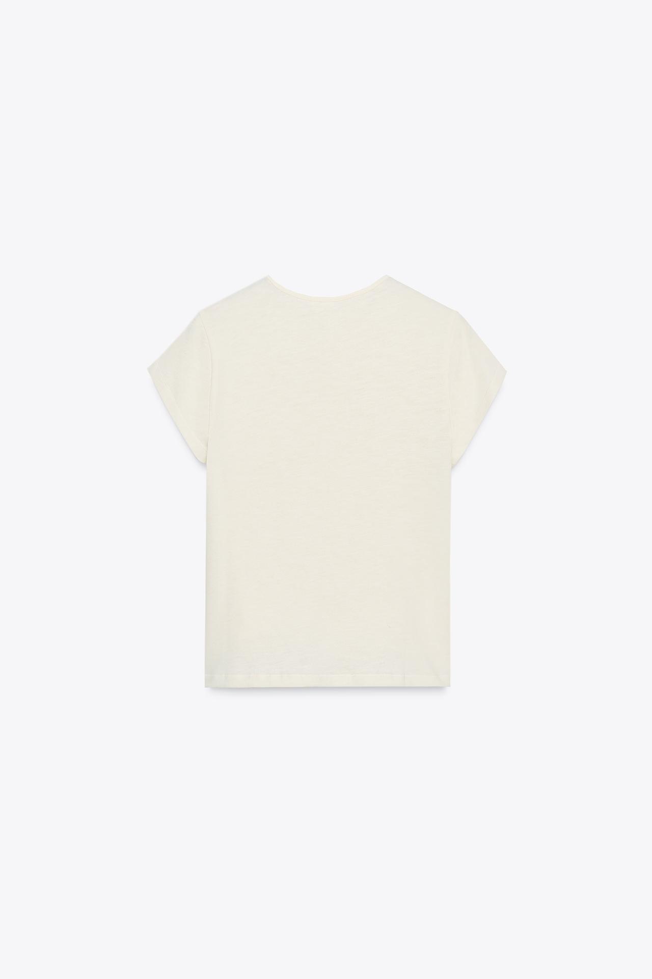SHORT SLEEVE TEXTURED T-SHIRT