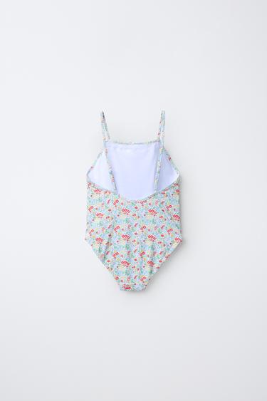 6-14 AÑOS/ TRAJE DE BAÑO ESTAMPADO FLORES - Multicolor de Zara