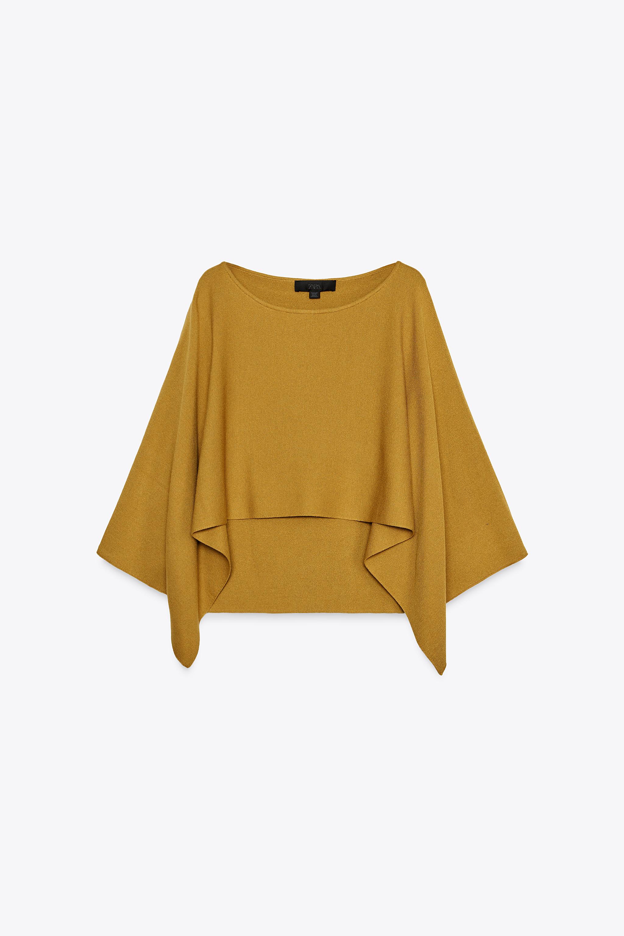 LAYERED KNIT TOP - Olive green | ZARA United States