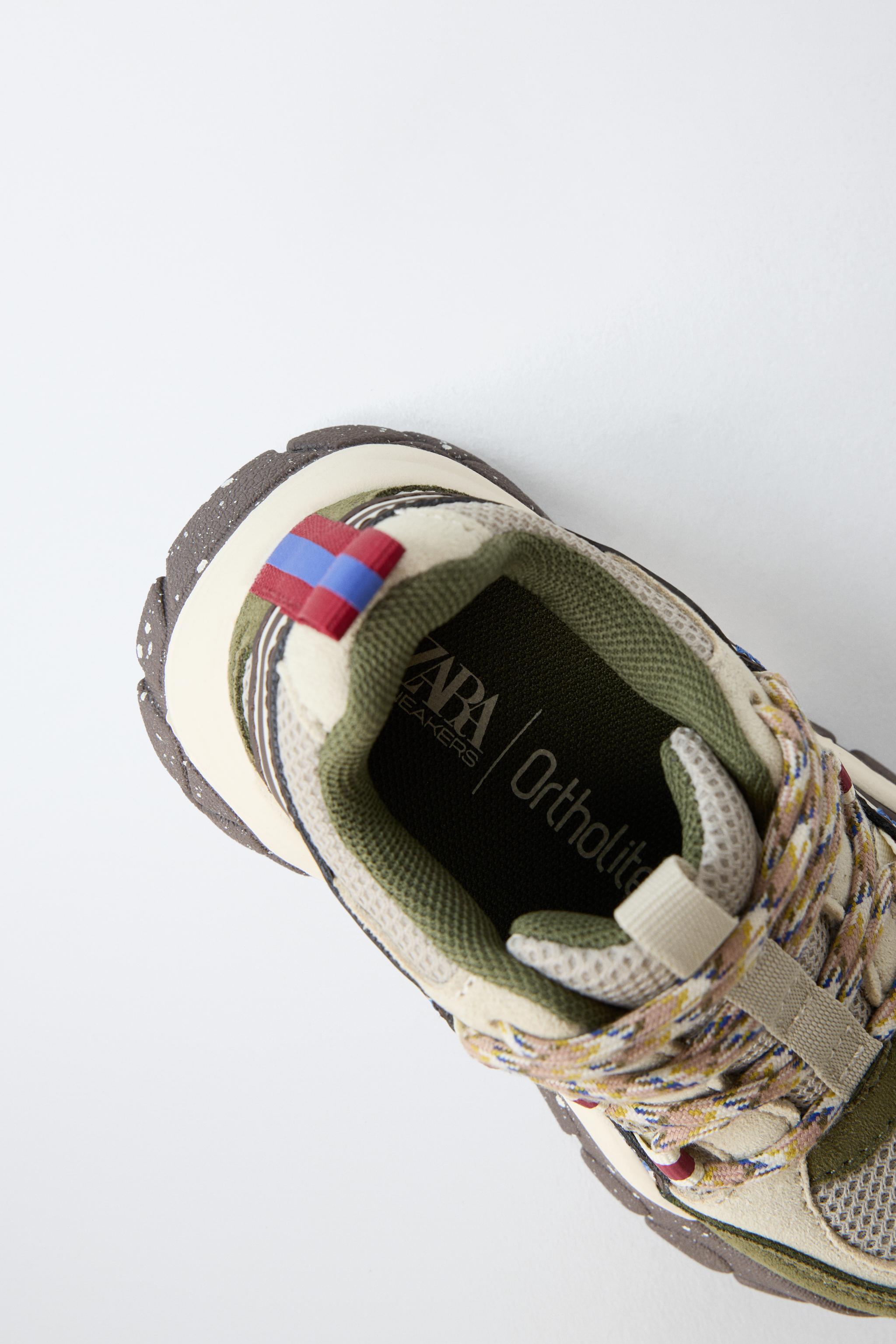 PIECED SNEAKERS