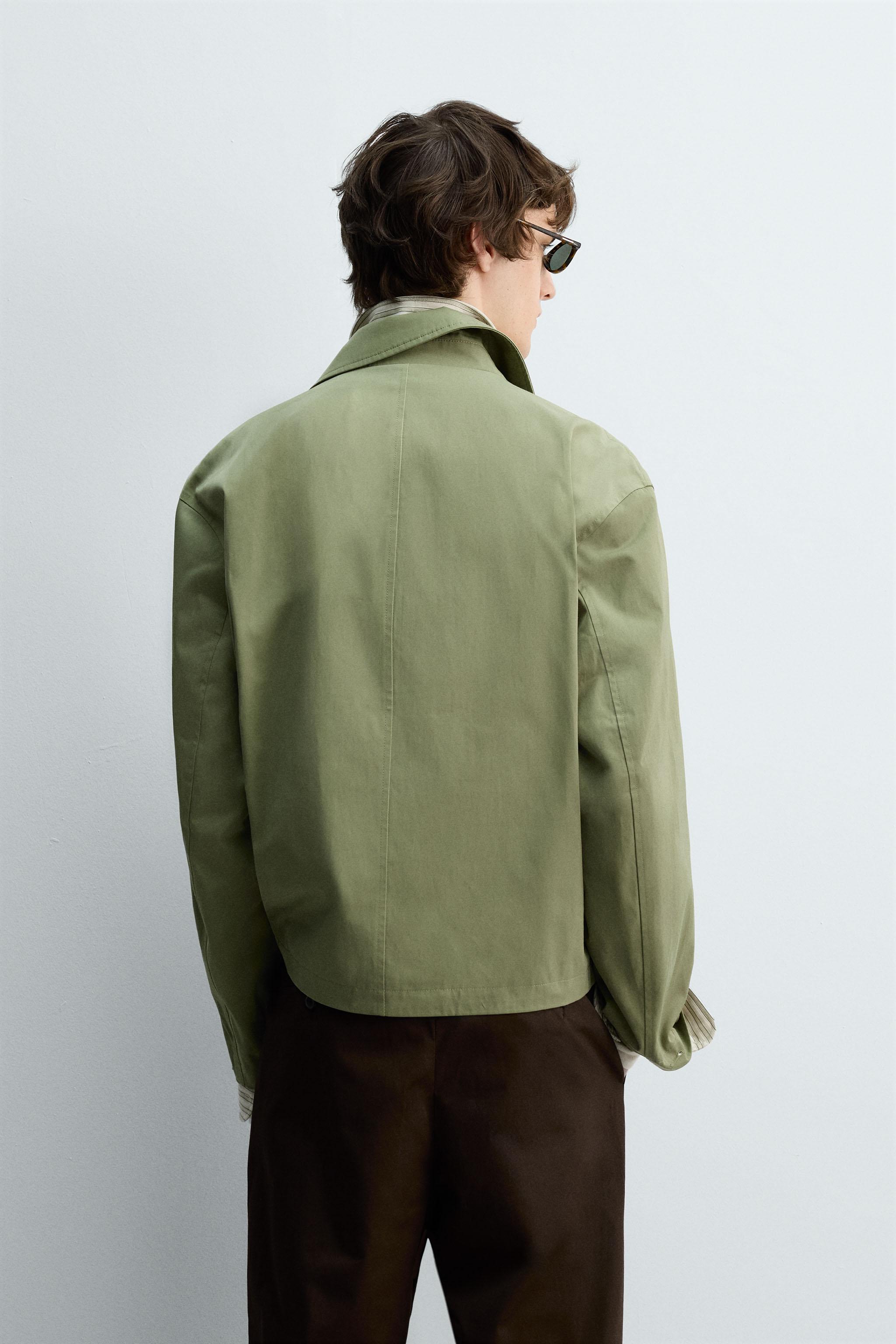 【新品】GREEN CLOTHING OGA JKT 最安値❗️ SOFTHYPHEN Nylon Swing Track Jacket in Dark Green | SVD