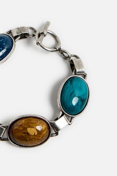 BRACELET FANTAISIE CONTRASTE - Argent de Zara - Image 4