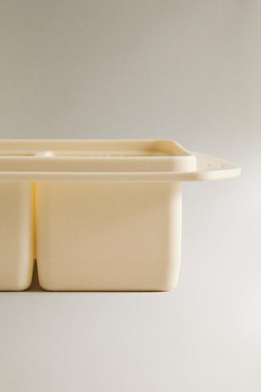 SILICONE CONTAINER WITH COMPARTMENTS - Cream by Zara - Image 2