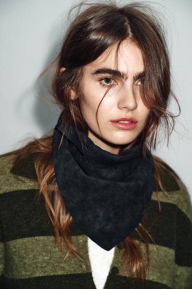 STRIPED CARDIGAN - GREEN by Zara