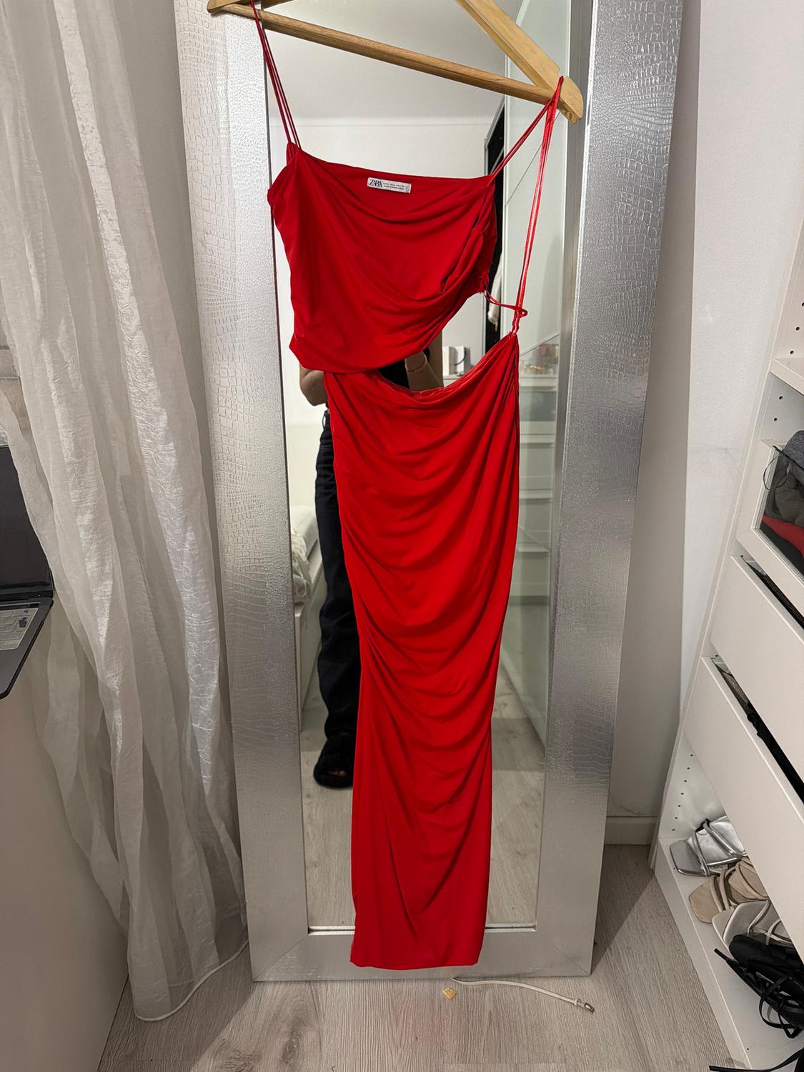 ASYMMETRIC DRESS WITH GATHERING - Image 3