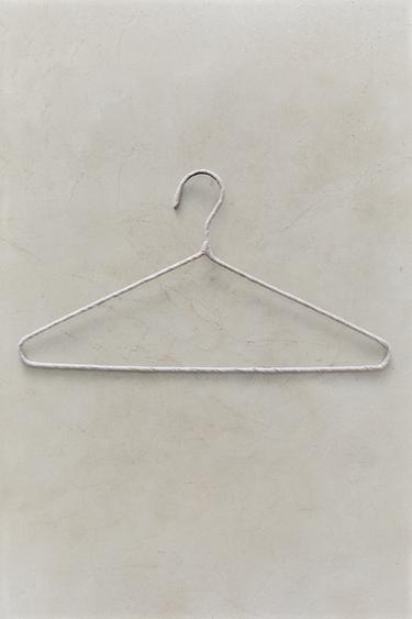 CINTRE BEIGE COTON ET LIN (LOT DE 4) - Beige clair de Zara