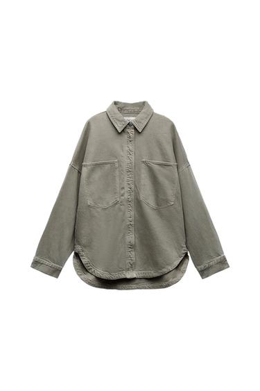 OVERSIZED OVERSHIRT WITH POCKETS