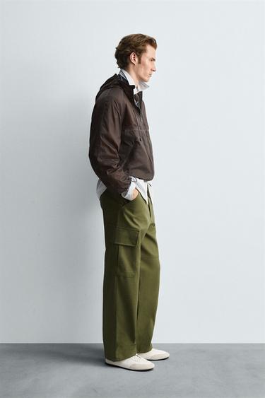LIMITED EDITION WINDBREAKER JACKET - Brown by Zara - Image 3