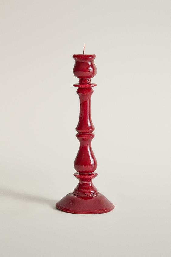 DEKORATIVE KERZE KERZENSTÄNDER WEIHNACHTEN - Rot von Zara - Bild 0