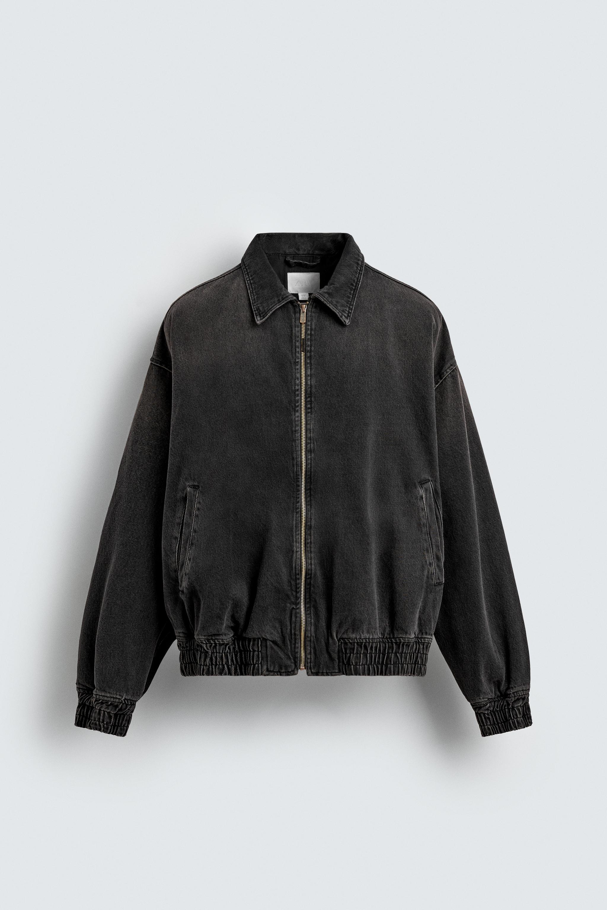 WASHED DENIM JACKET - Blue | ZARA South Africa