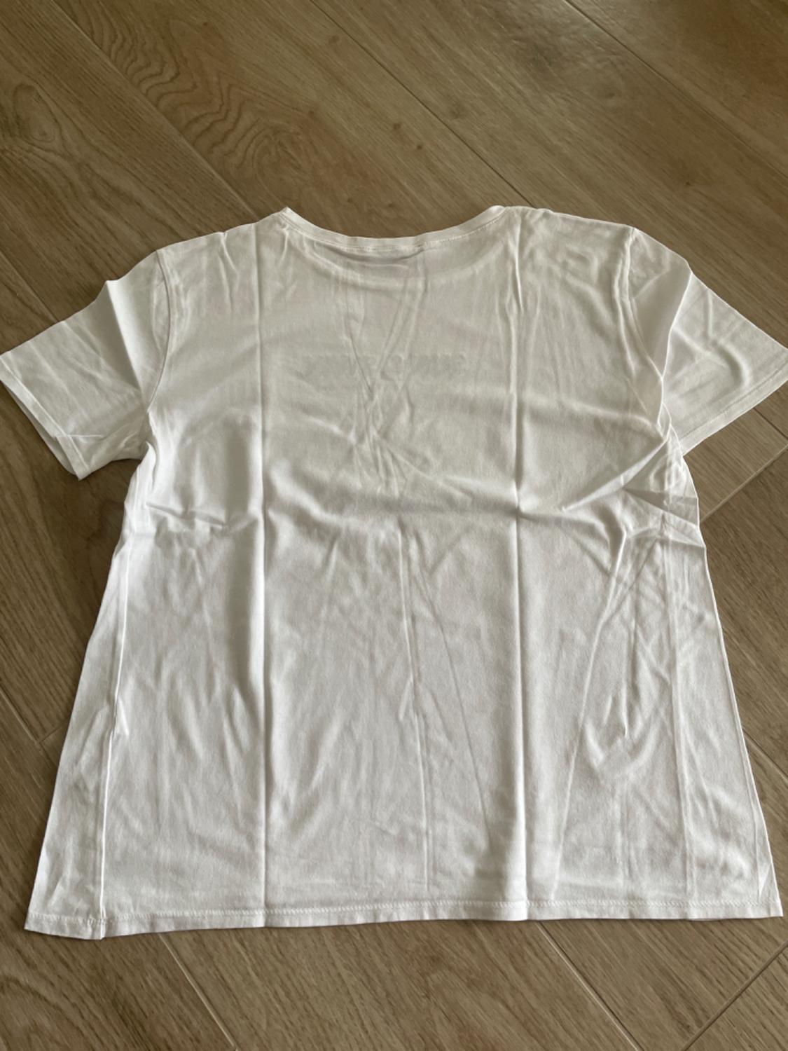 TSHIRT BIANCA CON SCRITTA - Image 2
