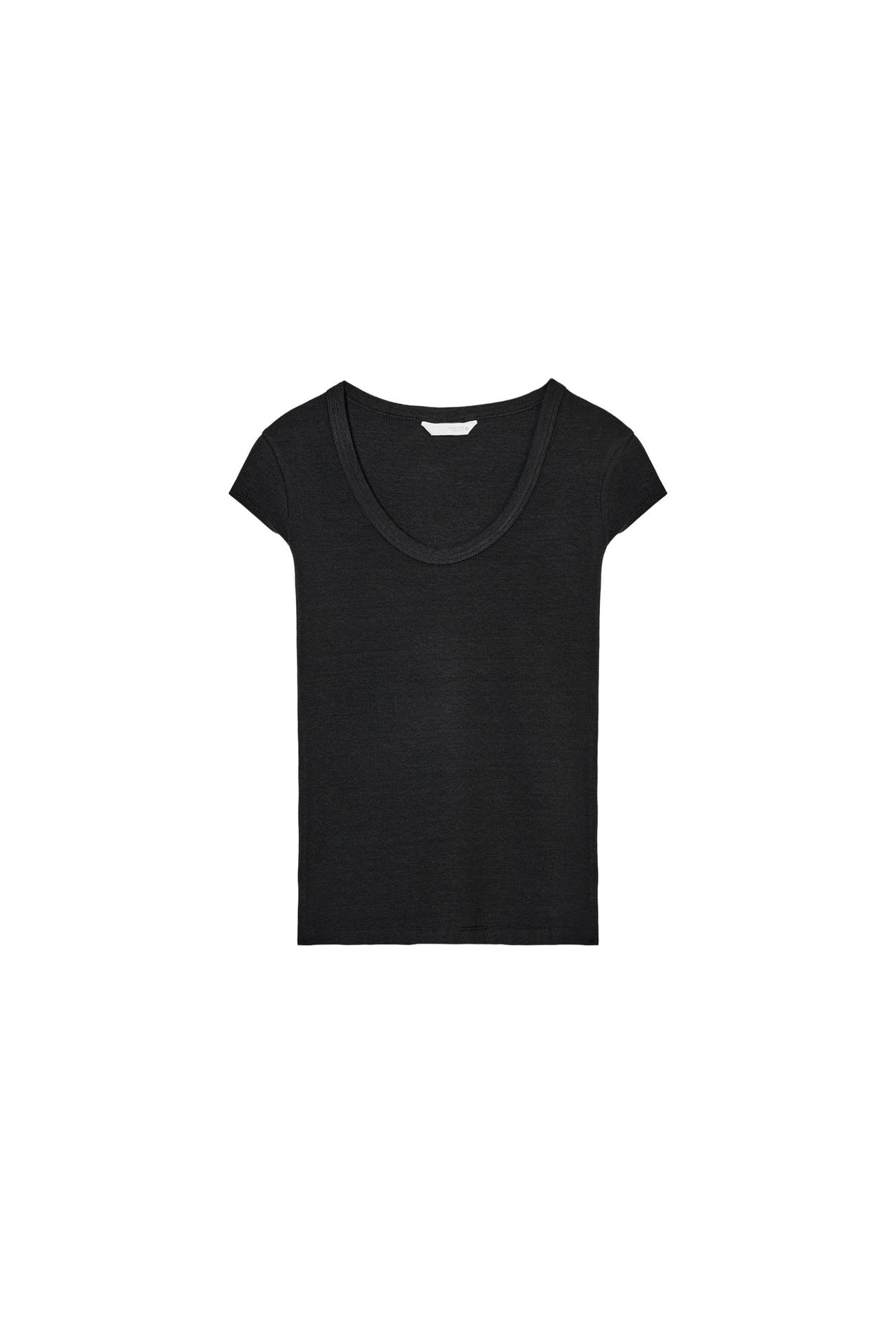 ZARA POT NECK T-SHIRT