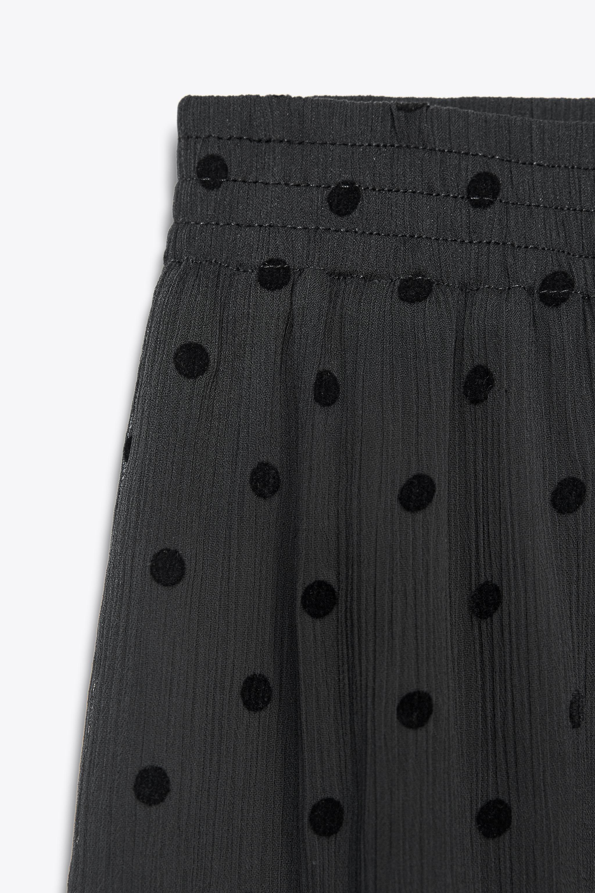 PANTALON BOUFFANT À POIS
