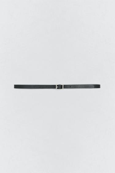 SOSHIOTSUKI X ZARA LEATHER BELT - Black by Zara