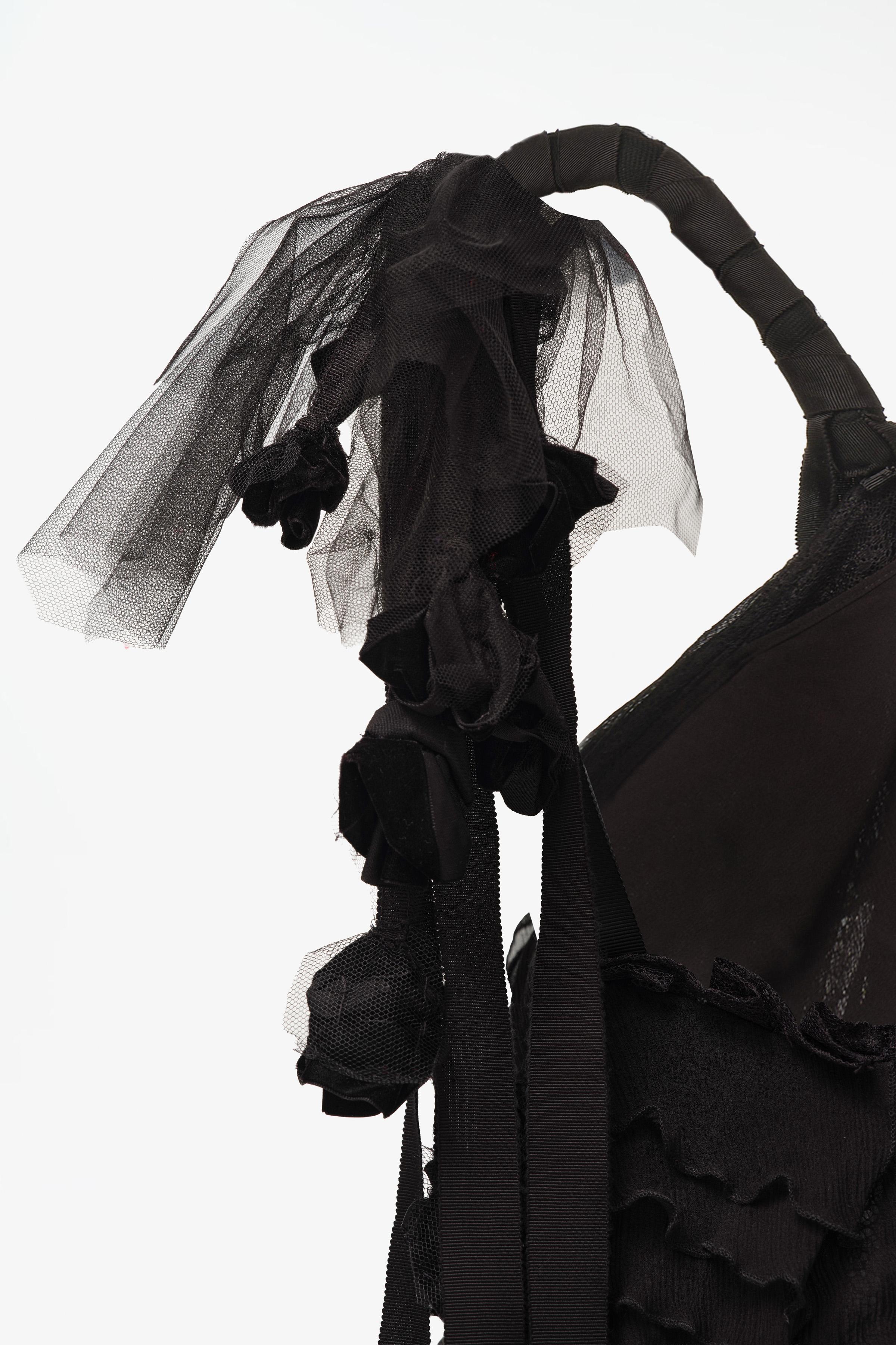 LIMITED EDITION TULLE LACE RUFFLE DRESS