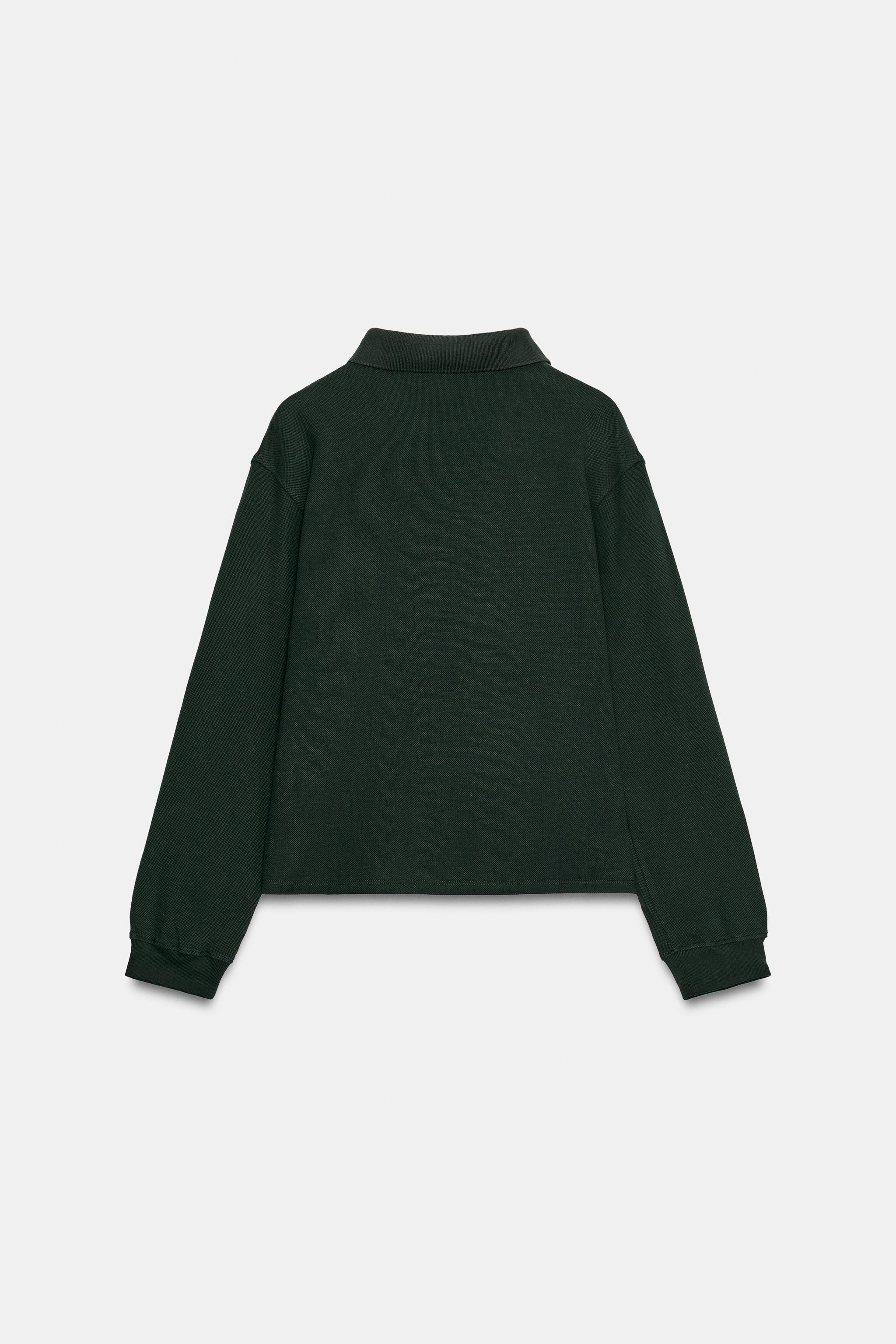 LONG-SLEEVE POLO SHIRT