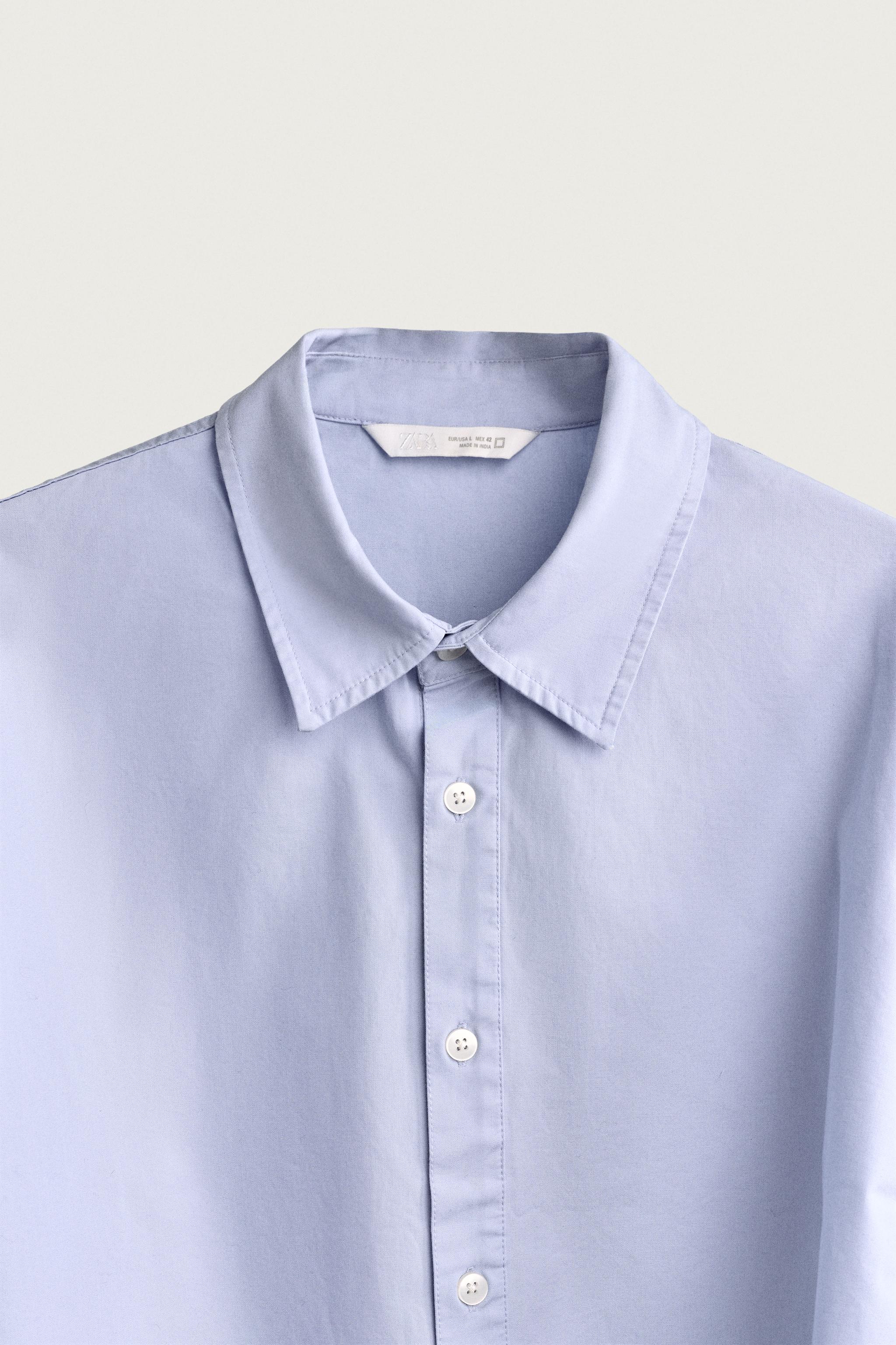 CHEMISE MANCHES EFFET SUPERPOSITION RAYURES