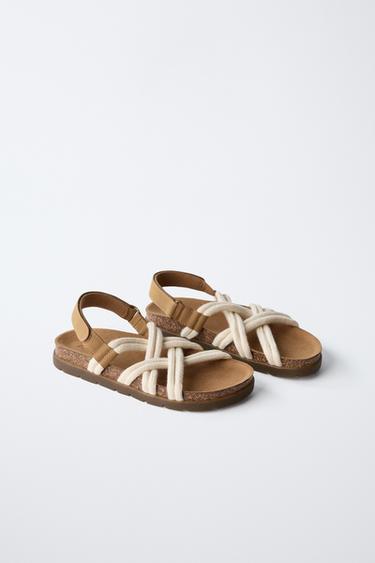 ROPE SANDALS - Brown by Zara