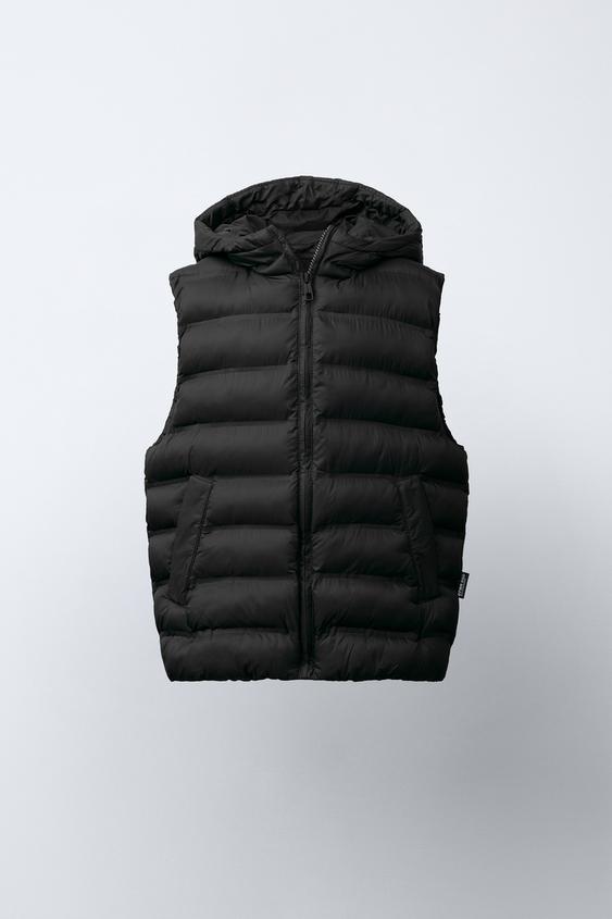 CHALECO ULTRALIGERO WATER REPELLENT - Negro de Zara - Imagen 0