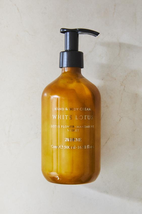 (500 ML) CRÈME POUR LES MAINS ET LE CORPS WHITE LOTUS - Rouge soutenu de Zara - Image 5