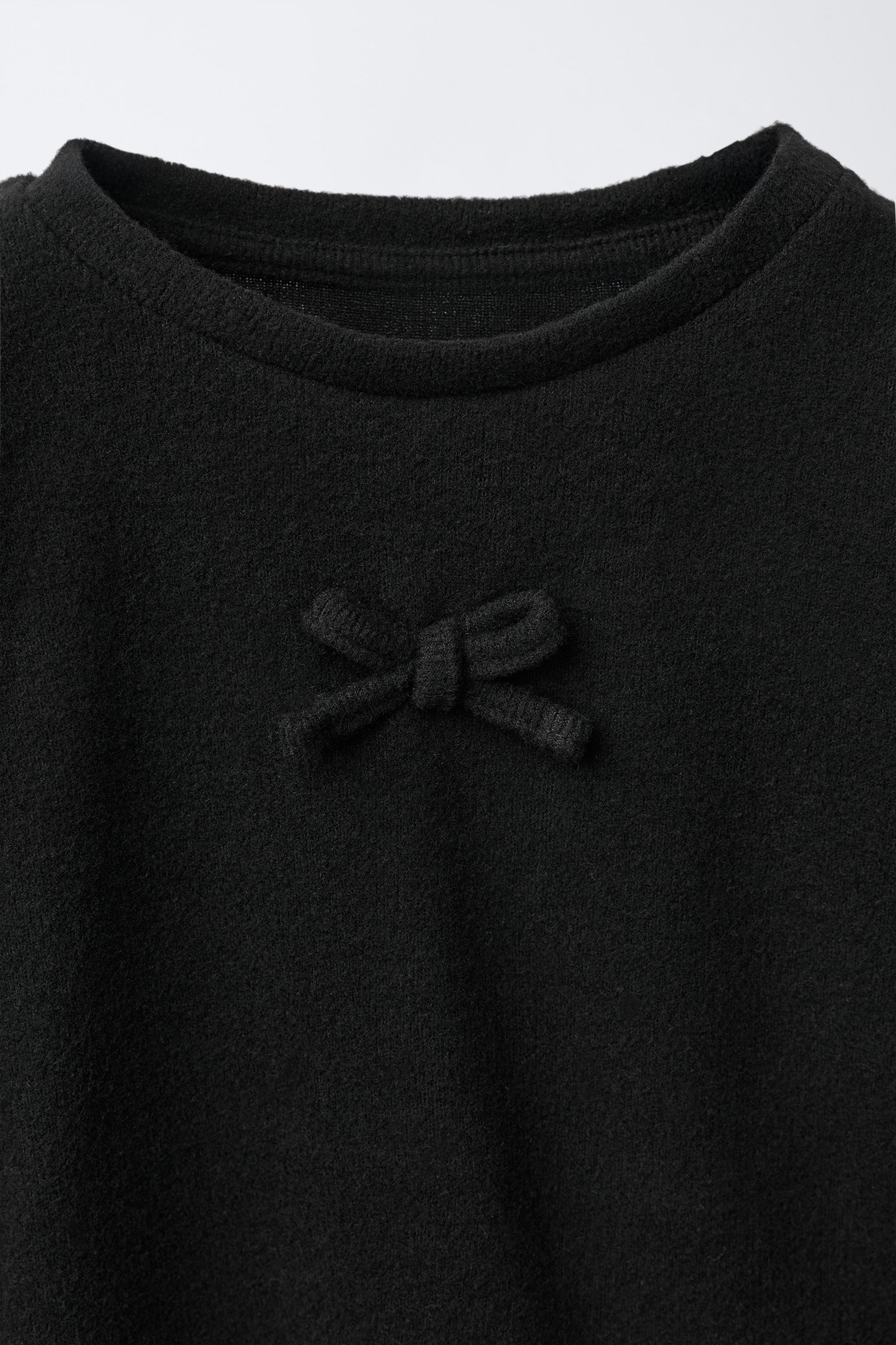 SOFT TOUCH T-SHIRT WITH BOW AND HEARTS