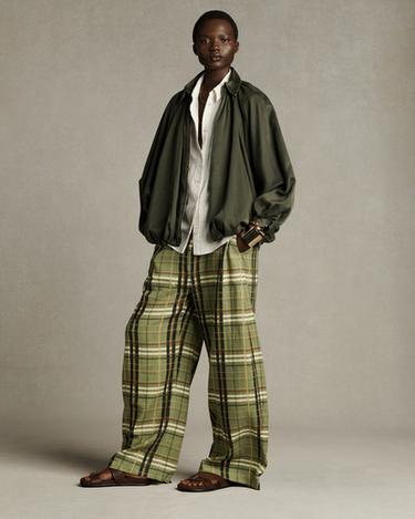 PUFFED BOMBER JACKET - ZW COLLECTION - Khaki marl by Zara